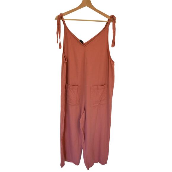 Hatch Shyla Jumpsuit Terracotta Size 3 Large - Picture 5 of 7